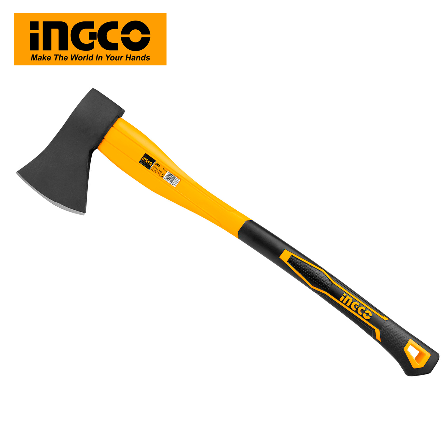 INGCO INGCO Axe HAX02012508 - 1250g Fiberglass Handle for Wood Cutting ...
