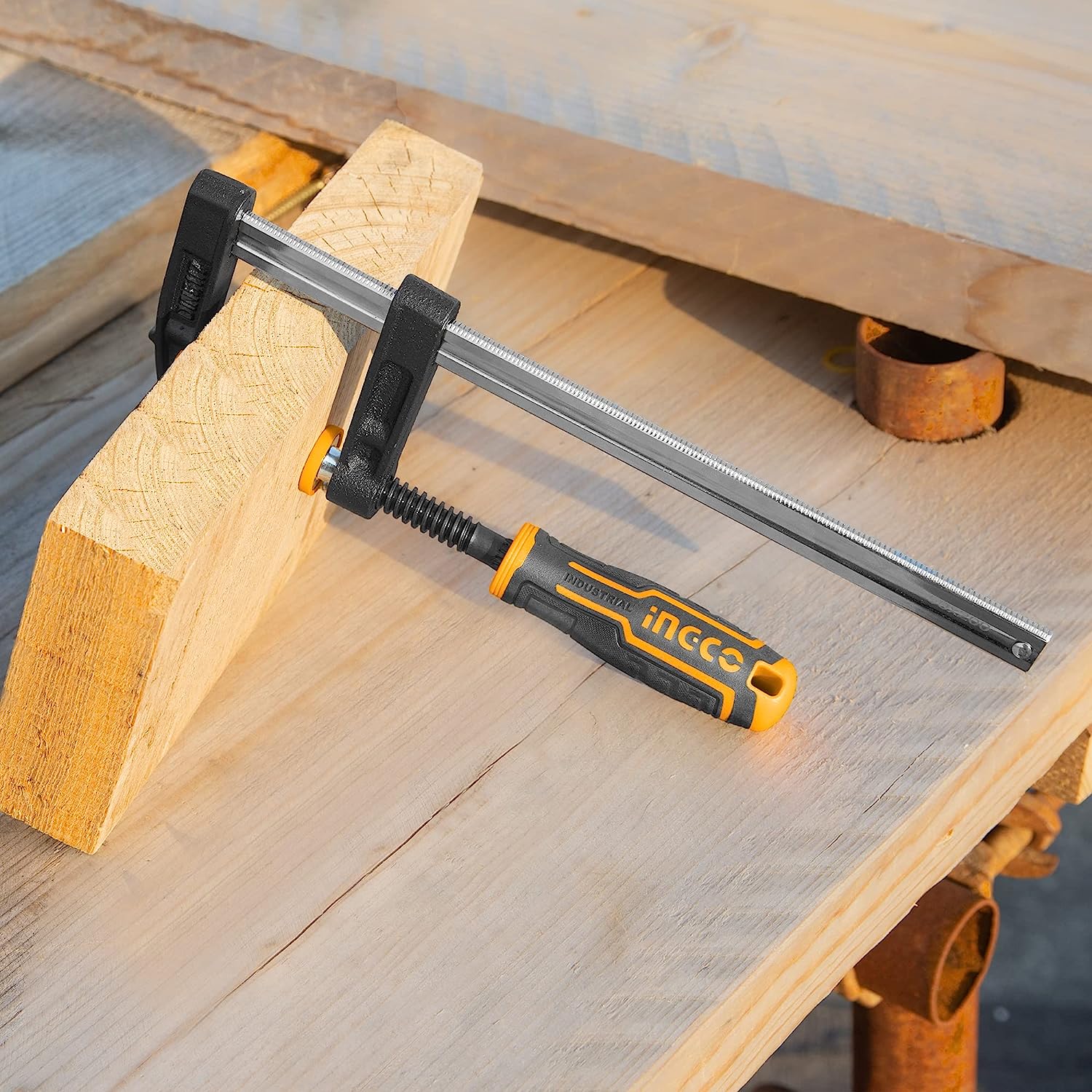 HFC020501 | F clamp with plastic handle