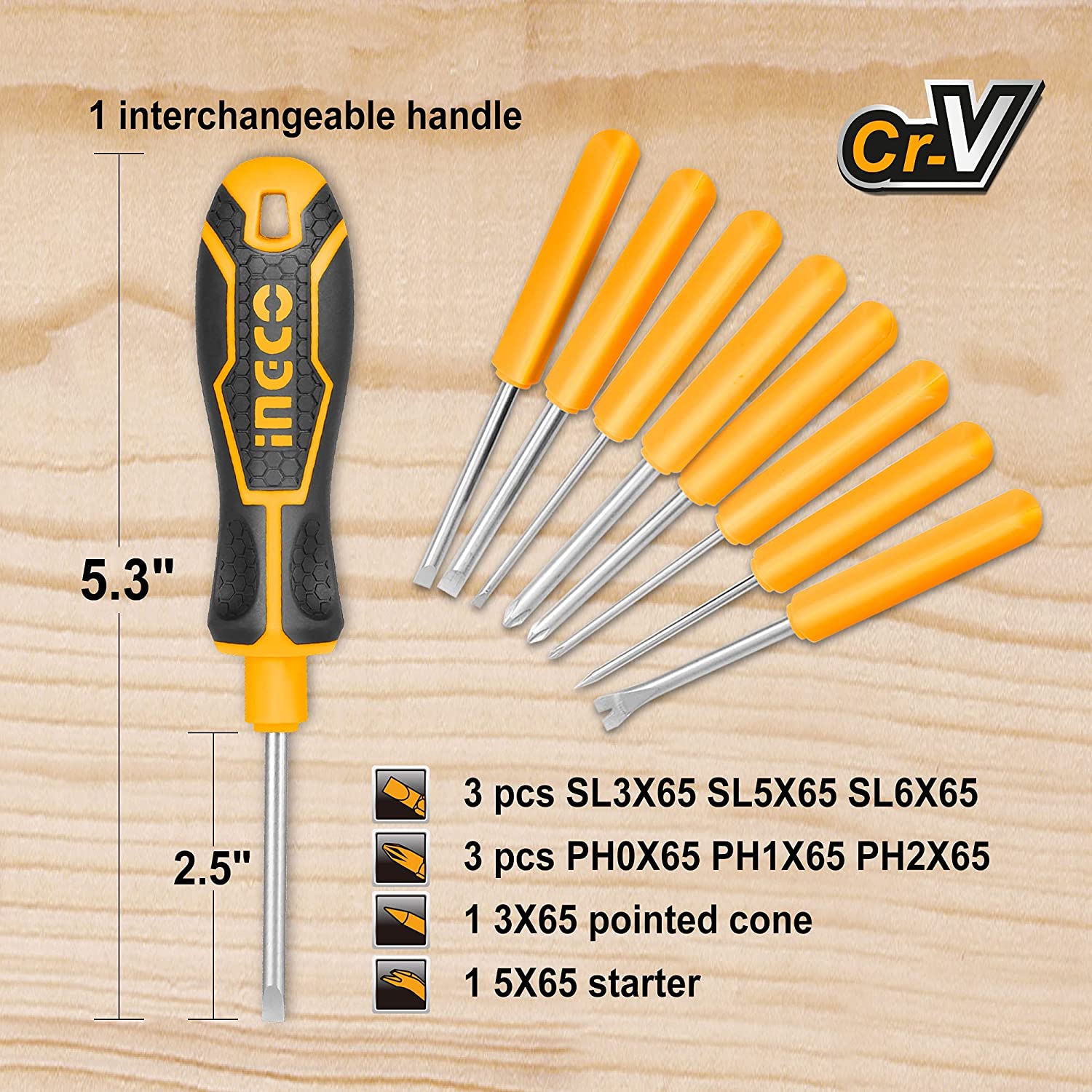 Ingco Screwdriver Racking INGCO ingco& ingco tool& screwdriver