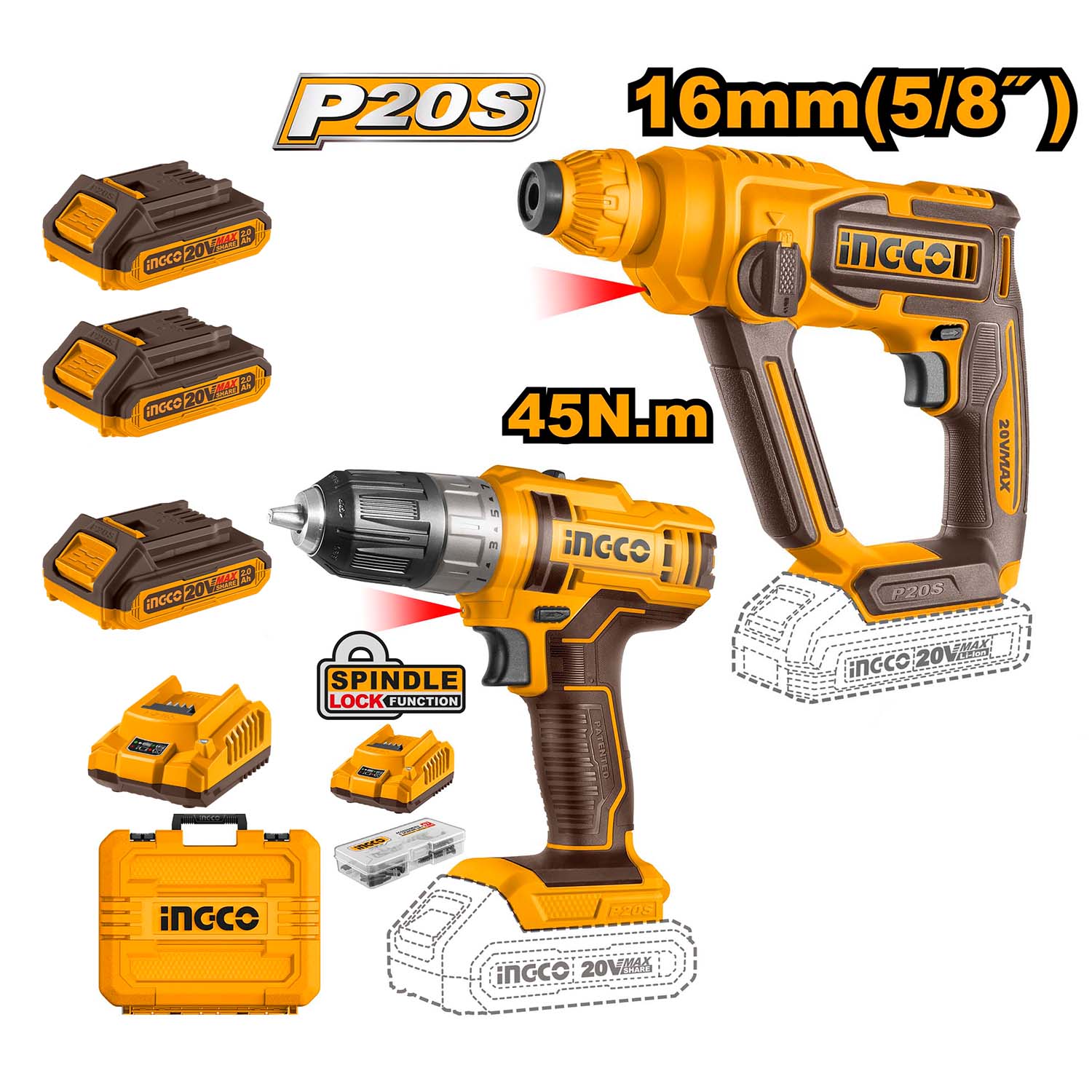 INGCO Cordless Tools 1892136273327296512