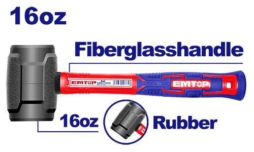 ハンドツール Rubber hammer EHAMRH1601 - EMTOP ジャパン ハンドツール Rubber hammer EHAMRH1601 - EMTOP ジャパン