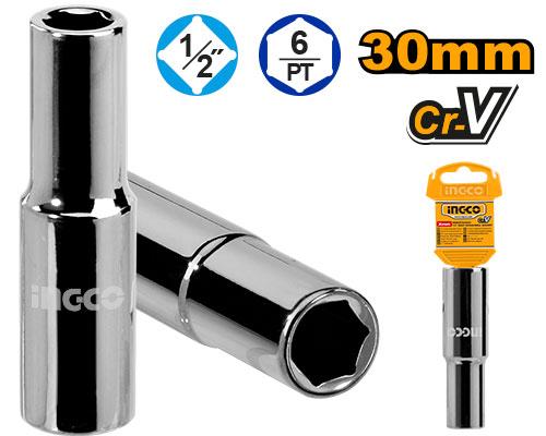 1/2" Deep hexagonal socket